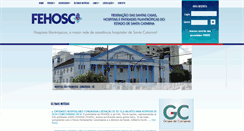 Desktop Screenshot of fehosc.com.br